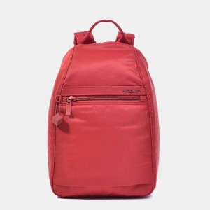 Hedgren Vogue Large Rfid Women's Backpacks Orange Pink | QBM3483RM